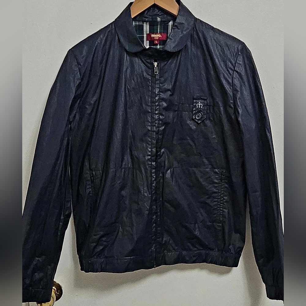 Merc Clothing Navy Windbreaker